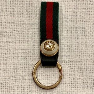 Gucci Nylon Web Key Chain key ring
